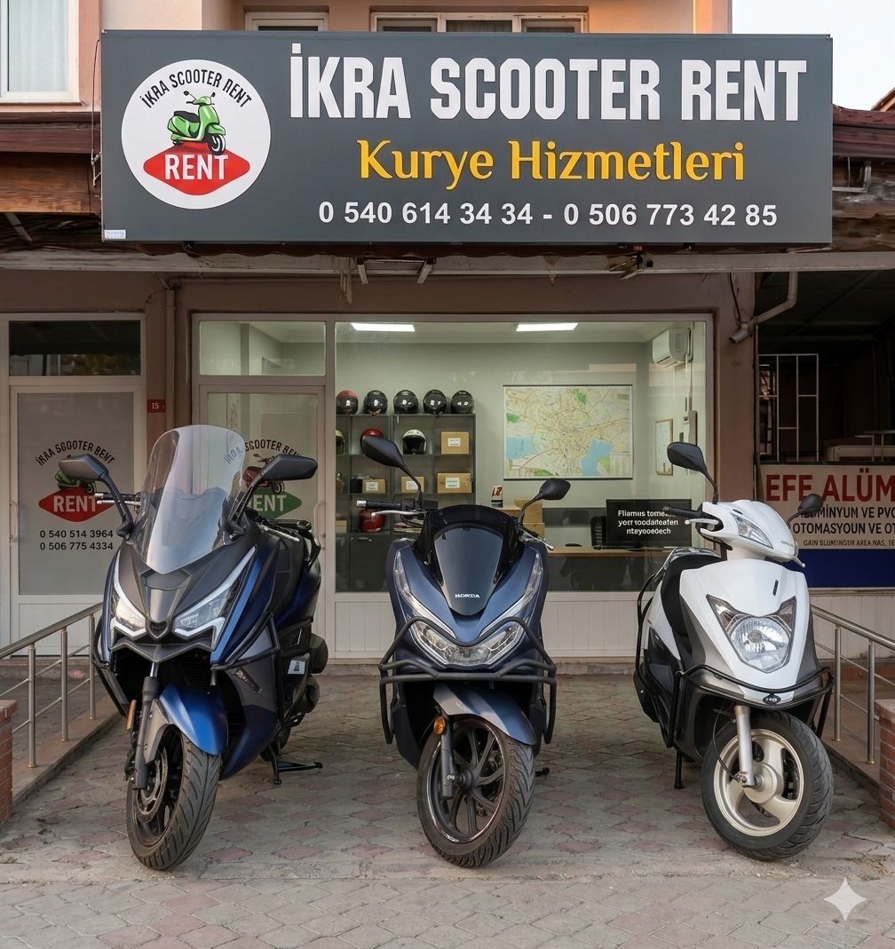 İkra Scooter Rent - Araç filosu
